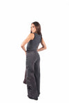 Jeans Barrel Fit Grigio con Stelle donna Miss love - 5