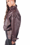 Giacca Oversize EcoPelle Bordeaux donna Miss love - 5