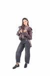 Jeans Barrel Fit Grigio donna Miss love - 2