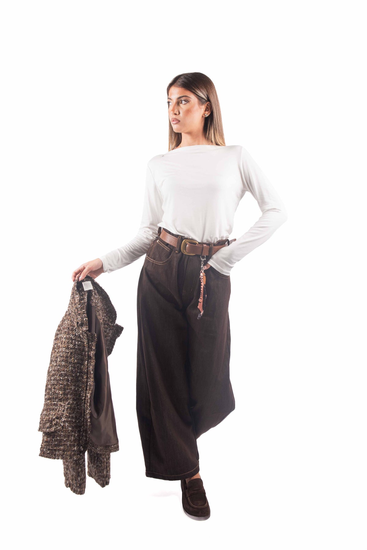 Top con Scollo a Barchetta donna Miss love - 2