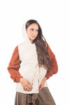 Gilet Trapuntato con Cappuccio donna Miss love - 3