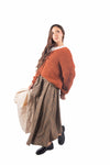 Cardigan Oversize in Maglia Bouclé donna Miss love - 5