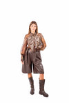 Camicia in Chiffon Patchwork con Collo Lavallière donna Miss love - 2