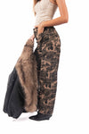 Pantaloni Cargo Wide Leg Camouflage donna Miss love - 2