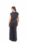 Gilet Strutturato con Pizzo Nero donna Miss love - 5