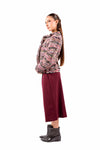 Giacca Corta in Tweed Multicolor con Bottoni Goffrati donna Tensione in - 4