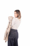 Maglia in Pizzo Strutturato Panna donna Miss love - 4