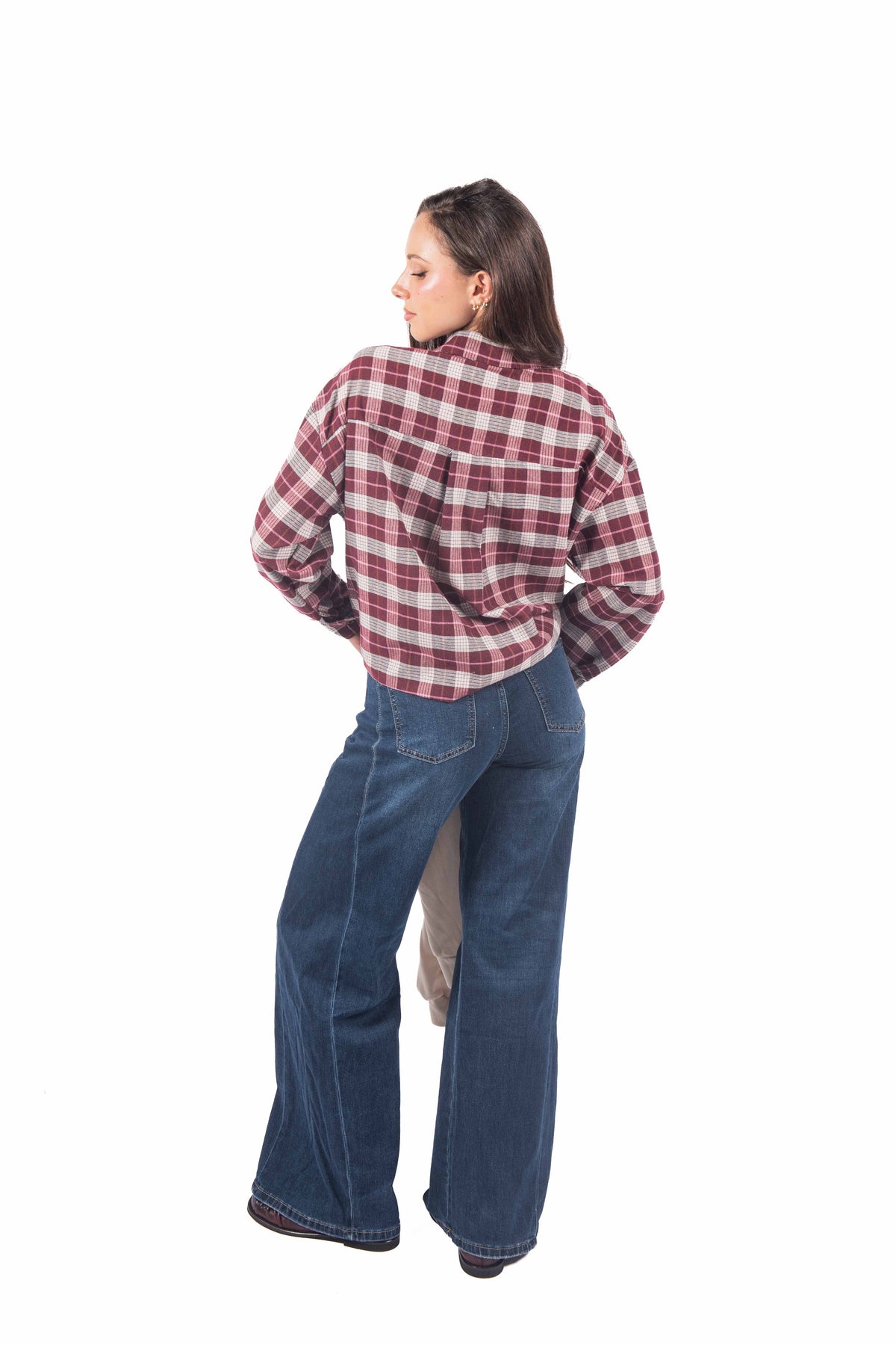 Jeans Slim Fit Lavaggio Scuro donna Miss love - 3