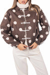 Giacca a Pois con Alamari donna Miss love - 1