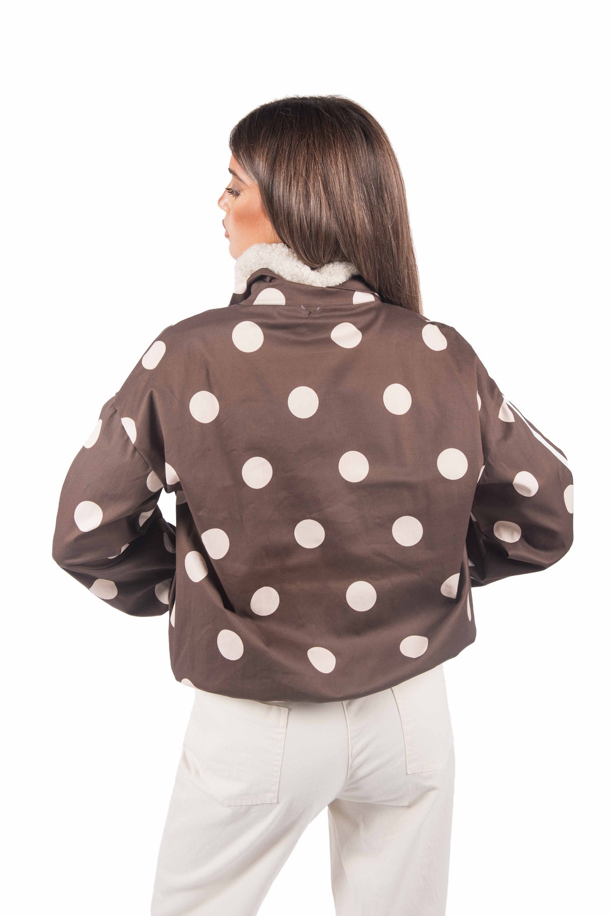 Giacca a Pois con Alamari donna Miss love - 2