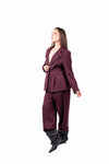 Blazer Bordeaux Monobottone donna Miss love - 2
