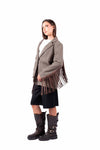 Blazer Pied-de-Poule con Frange donna Miss love - 4