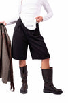 Bermuda Sartoriali Neri donna Miss love - 1