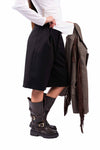 Bermuda Sartoriali Neri donna Miss love - 3