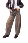 Jeans Barrel Fit Lavaggio Vintage donna Miss love - 1