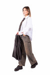 Camicia Chiusa Bianca con Cravatta donna Miss love - 5