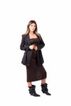 Blazer Doppiopetto Nero donna Miss love - 2