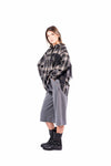 Camicia Oversize a Quadri Tartan con Frange donna Miss love - 6