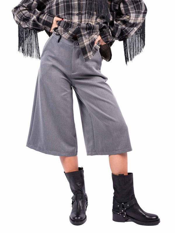 Bermuda Sartoriali Grigi da donna Miss love