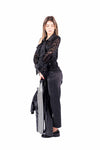 Jeans Mom Fit Nero donna Miss love - 5