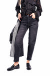 Jeans Mom Fit Nero donna Miss love - 1