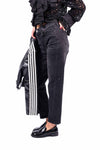 Jeans Mom Fit Nero donna Miss love - 2