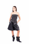 Top a Fascia Nero con Rete di Strass donna Miss love - 10