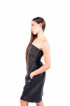 Top a Fascia Nero con Rete di Strass donna Miss love - 3