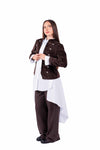 Giacca Napoleone in Velluto Testa di Moro donna Miss love - 2