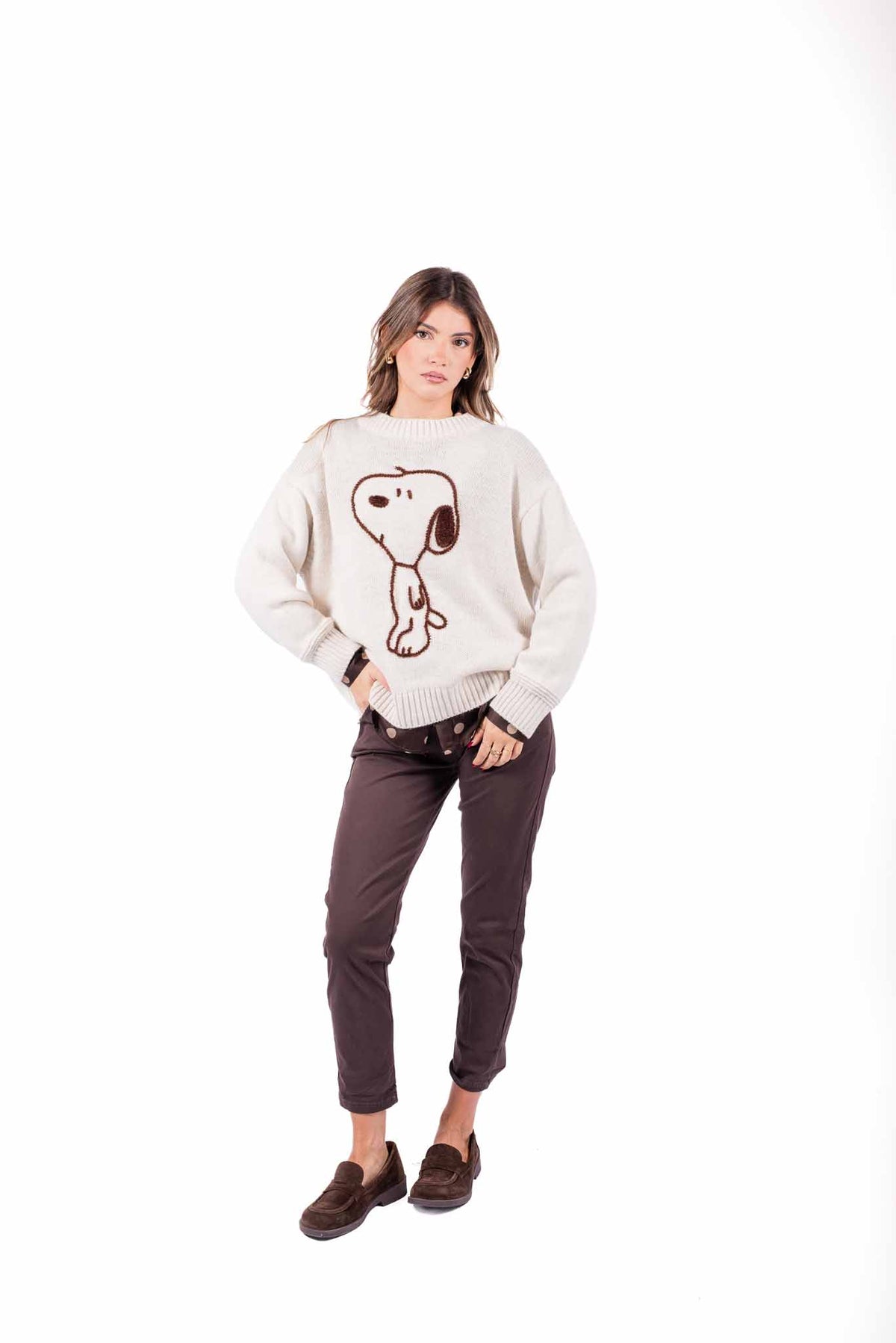 Maglione Panna 