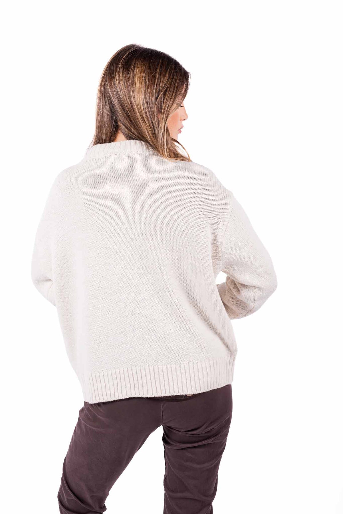Maglione Panna 