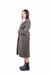 Cappotto Lungo Verde Militare donna Miss love - 2