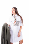 Cravatta a Righe Multicolor donna Miss love - 1