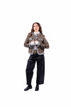 Pantaloni in Ecopelle Nera con Cintura donna Tensione in - 6