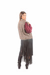 Gilet Doppiopetto in Pied De Poule donna Tensione in - 5