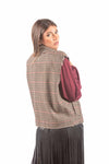 Gilet Doppiopetto in Pied De Poule donna Tensione in - 4