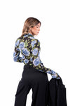 Blusa Lupetto Fantasia Floreale donna Tensione in - 3