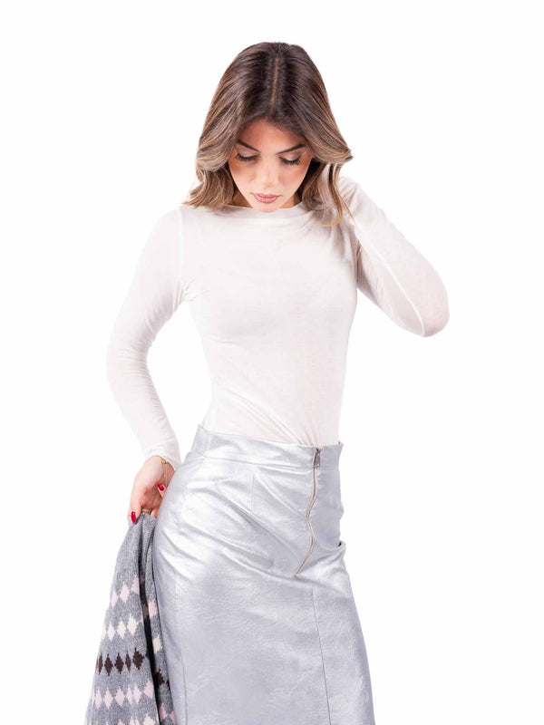 Cashmerina Basic Panna da donna Tensione in