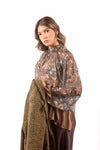 Blusa in Chiffon Stampa Paisley donna Miss love - 2