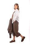 Camicia in Cotone con Cravatta a Righe donna Miss love - 2
