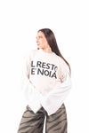 Gilet in Maglia Panna 