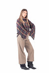 Jeans Wide Leg Sabbia con Cintura donna Tensione in - 3
