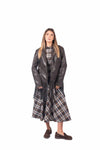Blazer in Ecopelle Marrone con Frange donna Tensione in - 1