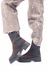Chelsea Boot in Camoscio Marrone donna Ovye - 2