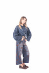 Camicia Oversize in Denim Scuro donna Tensione in - 4