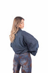 Camicia Oversize in Denim Scuro donna Tensione in - 2
