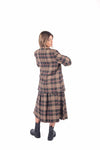 Gonna Corta a Quadri Tartan con Stringa donna Tensione in - 4