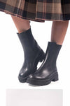 Chelsea Boot in Pelle Nero donna Ovye - 2
