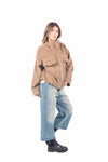 Giacca in Ecosuede Cammello donna Tensione in - 3