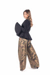 Pantaloni Cargo Barrel Fit Camouflage donna Tensione in - 6